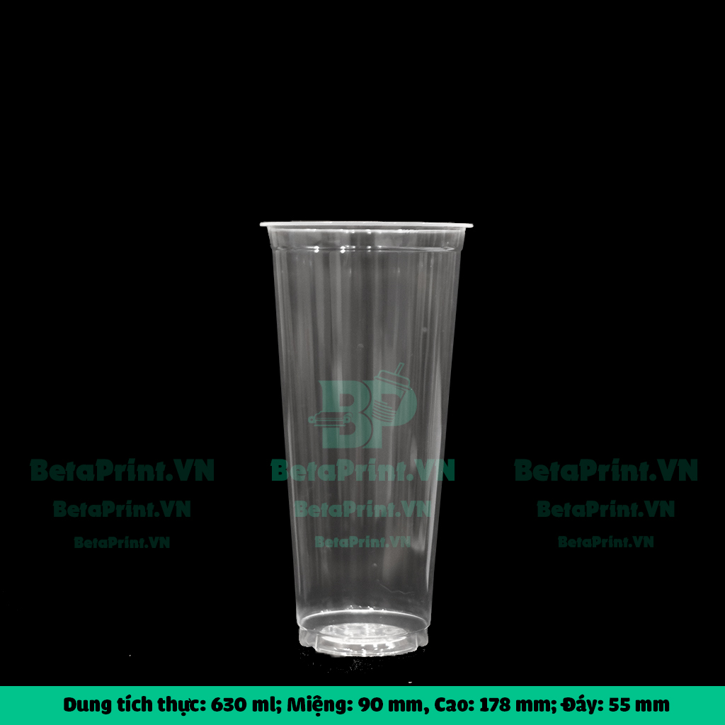 Kích thước ly PP 700 tim mềm - UKP