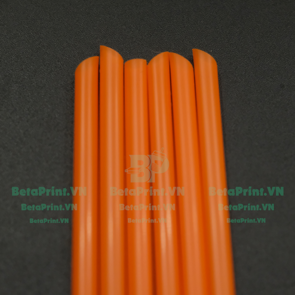 Ống hút màu cam phi 6 2