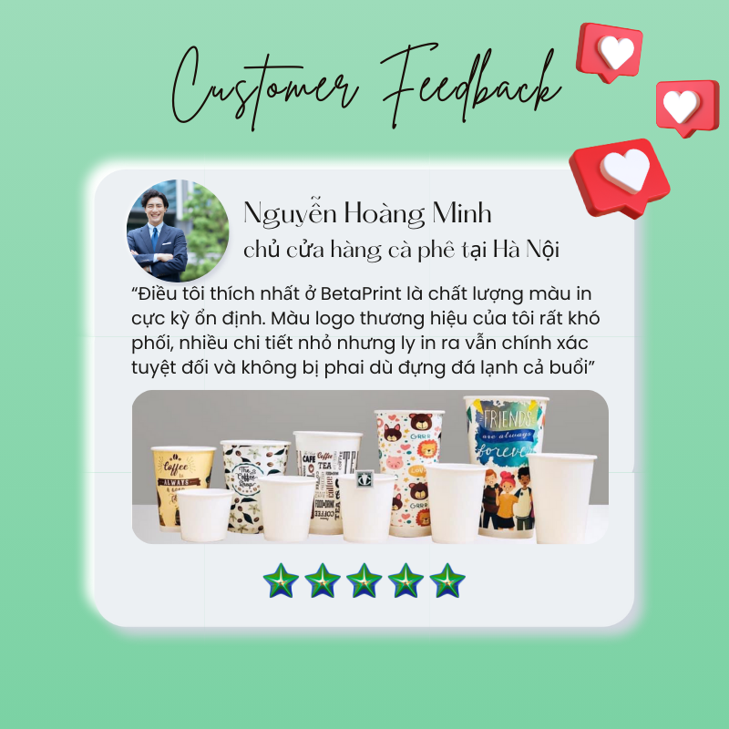 Phản hồi từ khách hàng