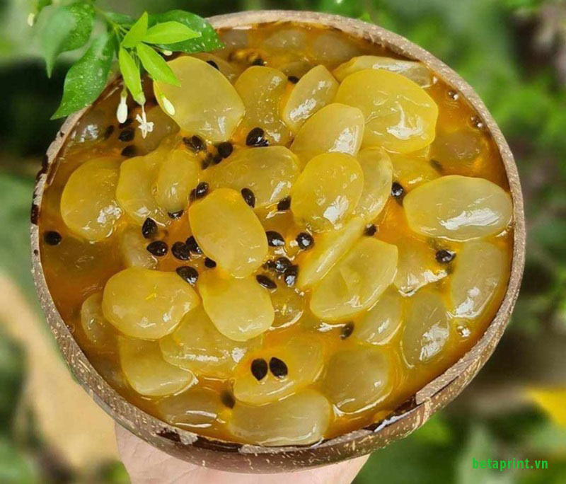 Đác rim chanh dây là món giải nhiệt mùa hè được rất nhiều người ưa chuộng